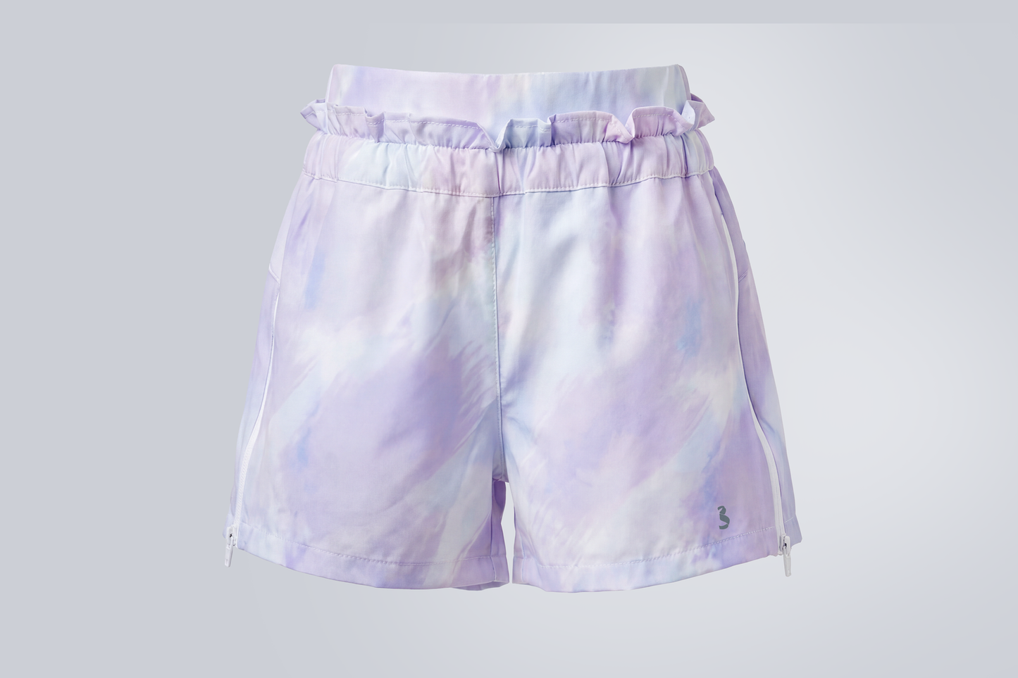 Make It Fun Frill Side-Zip Short