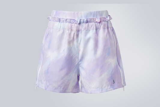 Make It Fun Frill Side-Zip Short