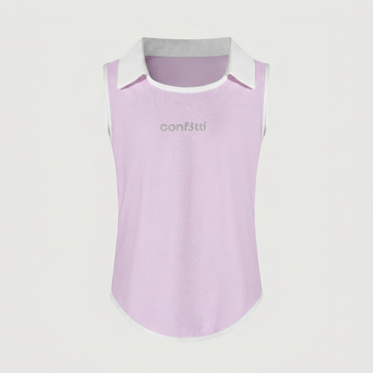 Ace Mesh Sleeveless Polo Shirt