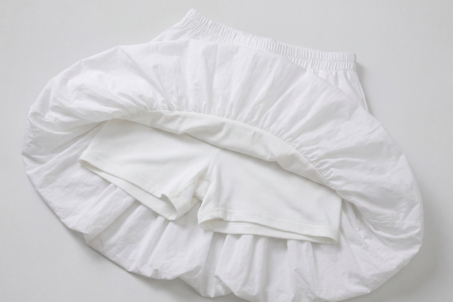 Quick-Dry Bubble Skirt