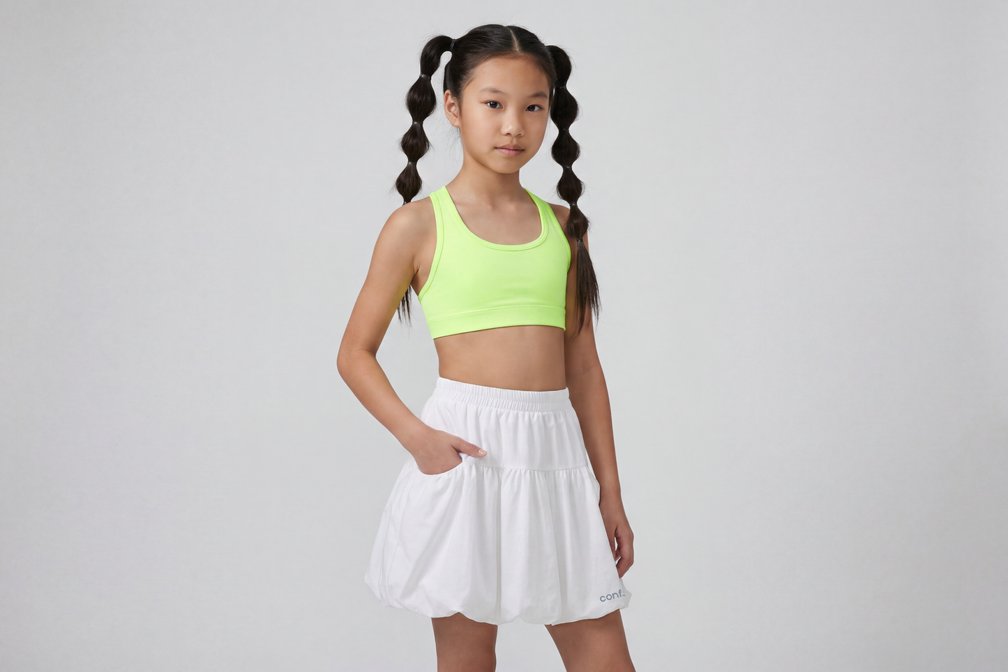 Quick-Dry Bubble Skirt