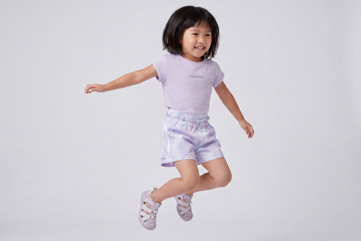 Make It Fun Frill Side-Zip Short
