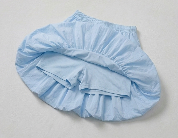 Quick-Dry Bubble Skirt